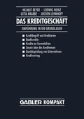 Cover: Das Kreditgesch&auml;ft - Springer Gabler