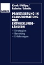 Cover: Privatisierung in Transformations- und Entwicklungsländern - Springer Gabler