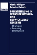 Cover: Privatisierung in Transformations- und Entwicklungsl&auml;ndern - Springer Gabler