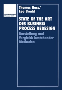 Enlarge image Cover: State of the Art des Business Process Redesign - Springer Gabler