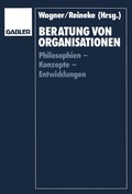 Cover: Beratung von Organisationen - Springer Gabler