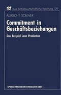 Cover: Commitment in Gesch&auml;ftsbeziehungen - Betriebswirtschaftlicher Verlag Gabler