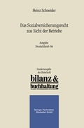 Cover: Das Sozialversicherungsrecht aus Sicht der Betriebe - Springer Gabler