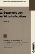 Cover: Bewertung von Wirtschaftsg&uuml;tern - Springer Gabler