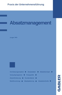 Enlarge image Cover: Absatzmanagement - Springer Gabler