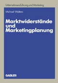 Cover: Marktwiderst&auml;nde und Marketingplanung - Springer Gabler