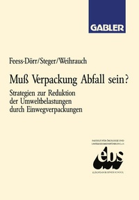 Enlarge image Cover: Muß Verpackung Abfall sein? - Springer Gabler