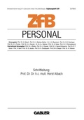 Cover: Personal - Springer Gabler