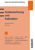 Cover: Kostenrechnung und Kalkulation - Springer Gabler