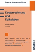 Cover: Kostenrechnung und Kalkulation - Springer Gabler