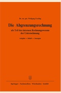Cover: Die Abgrenzungsrechnung - Springer Gabler
