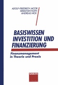 Cover: Basiswissen Investition und Finanzierung - Springer Gabler