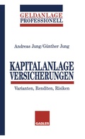 Cover: Kapitalanlage Versicherungen - Springer Gabler