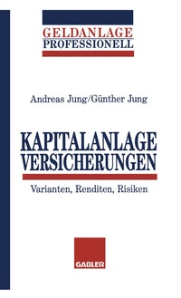 Abbildung von: Kapitalanlage Versicherungen - Springer Gabler