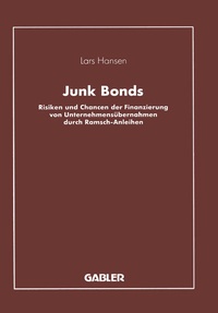 Enlarge image Cover: Junk Bonds - Springer Gabler