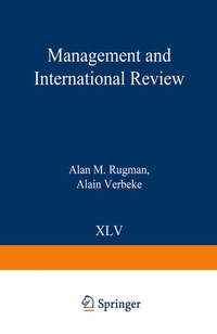 Enlarge image Cover: The Limits to Globalization and the Regional Strategies of Multinational Enterprises - Springer Gabler