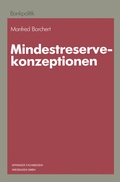 Cover: Mindestreservekonzeptionen - Springer Gabler