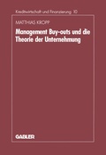 Cover: Management-Buyouts und die Theorie der Unternehmung - Springer Gabler