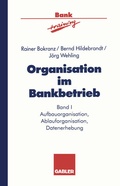 Cover: Organisation im Bankbetrieb - Springer Gabler