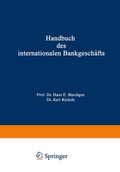 Cover: Handbuch des internationalen Bankgesch&auml;fts - Springer Gabler