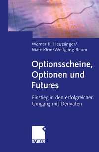 Enlarge image Cover: Optionsscheine, Optionen und Futures - Springer Gabler