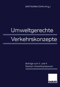 Cover: Umweltgerechte Verkehrskonzepte - Springer Gabler