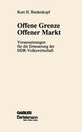 Cover: Offene Grenze Offener Markt - Springer Gabler