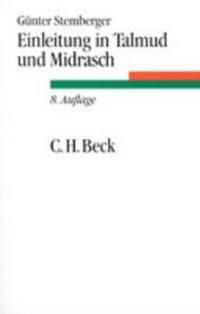 Enlarge image Cover: Einleitung in Talmud und Midrasch - C.H.BECK