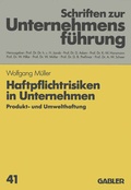 Cover: Haftpflichtrisiken in Unternehmen - Springer Gabler