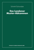 Cover: Das Londoner Muster-Abkommen - Springer Gabler