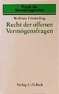 Bild: Praxis des Verwaltungsrechts / Recht der offenen Vermögensfragen - C.H.BECK