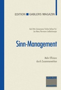 Cover: Sinn-Management - Springer Gabler