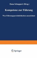 Cover: Kompetenz zur F&uuml;hrung - Springer Gabler