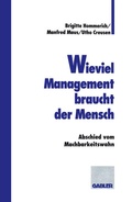 Cover: Wieviel Management braucht der Mensch - Springer Gabler