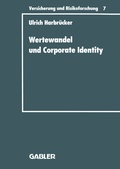Cover: Wertewandel und Corporate Identity - Springer Gabler