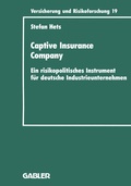 Cover: Captive Insurance Company - Springer Gabler