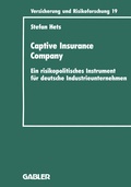 Cover: Captive Insurance Company - Springer Gabler
