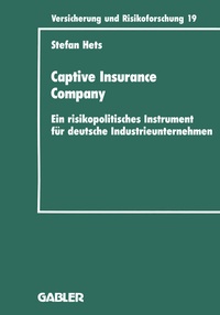 Enlarge image Cover: Captive Insurance Company - Springer Gabler
