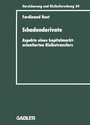 Cover: Schadenderivate - Springer Gabler