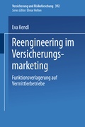 Cover: Reengineering im Versicherungsmarketing - Springer Gabler