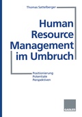 Cover: Human Resource Management im Umbruch - Springer Gabler