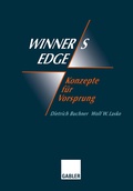 Cover: Winner's Edge - Konzepte f&uuml;r Vorsprung - Springer Gabler