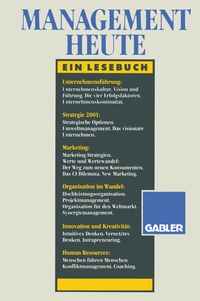 Abbildung von: Management heute - Springer Gabler