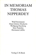 Cover: In Memoriam Thomas Nipperdey - C.H.BECK