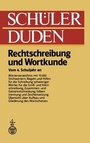 Cover: Schülerduden Rechtschreibung und Wortkunde - Duden