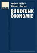 Cover: Rundfunk&ouml;konomie - Springer Gabler