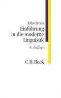 Cover: Einf&uuml;hrung in die moderne Linguistik - C.H.BECK