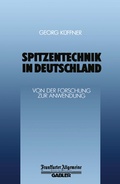 Cover: Spitzentechnik in Deutschland - Springer Gabler