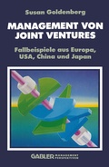 Cover: Management von Joint Ventures - Springer Gabler