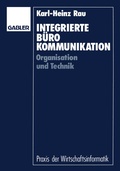 Cover: Integrierte B&uuml;rokommunikation - Springer Gabler